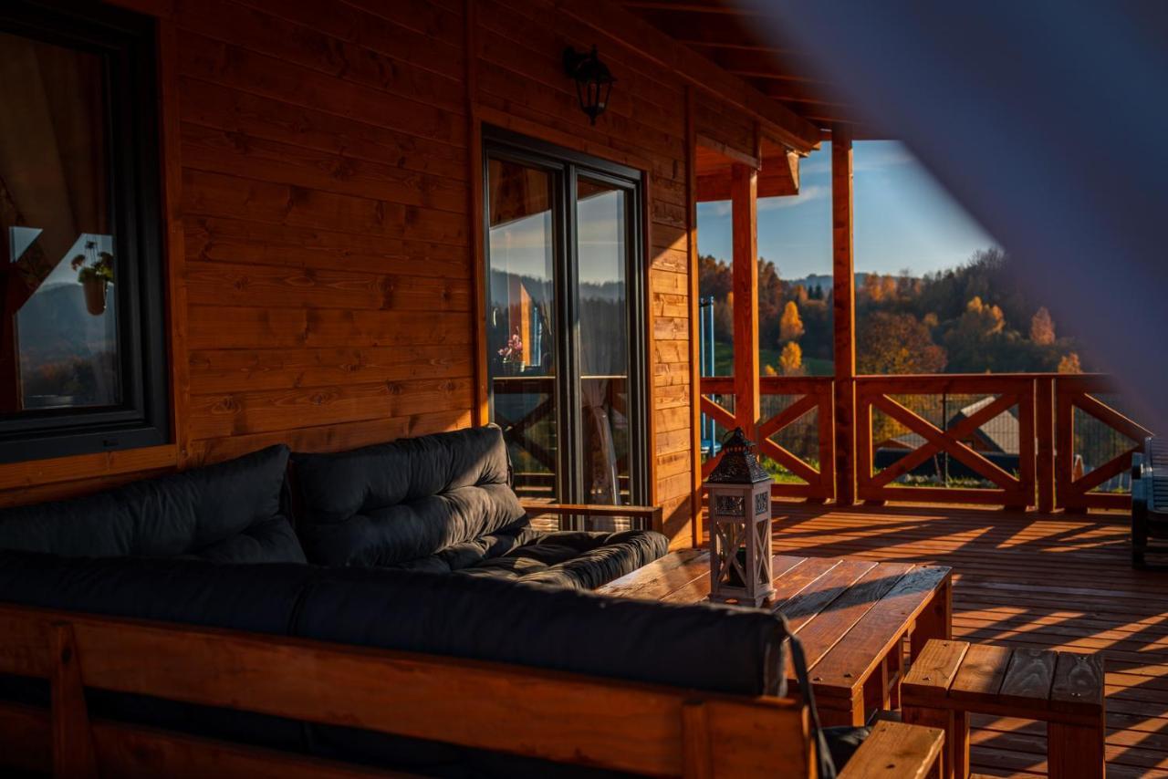 Chaty Skwirutowe Wzgorze - Domki Caloroczne Solina  Exteriér fotografie